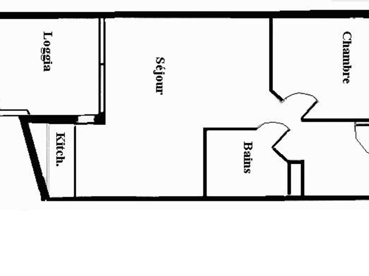 Confortable T2 A Sete Avec Vue Mer, Parking Et Wifi - Fr-1-338-111 Екстер'єр фото